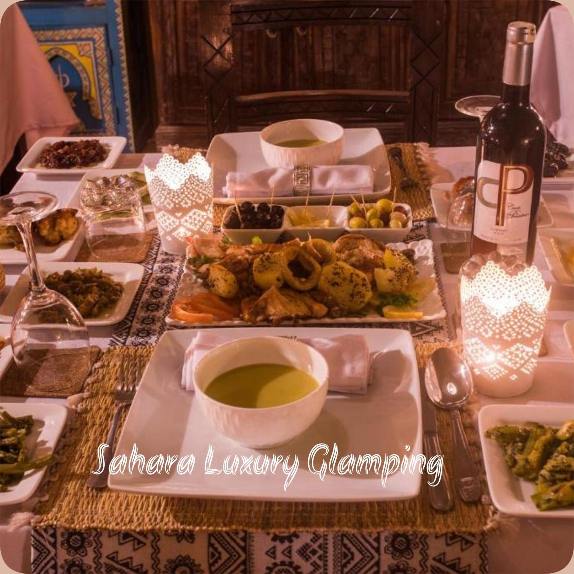 Sahara Luxury Glamping Hotel Merzouga Luaran gambar